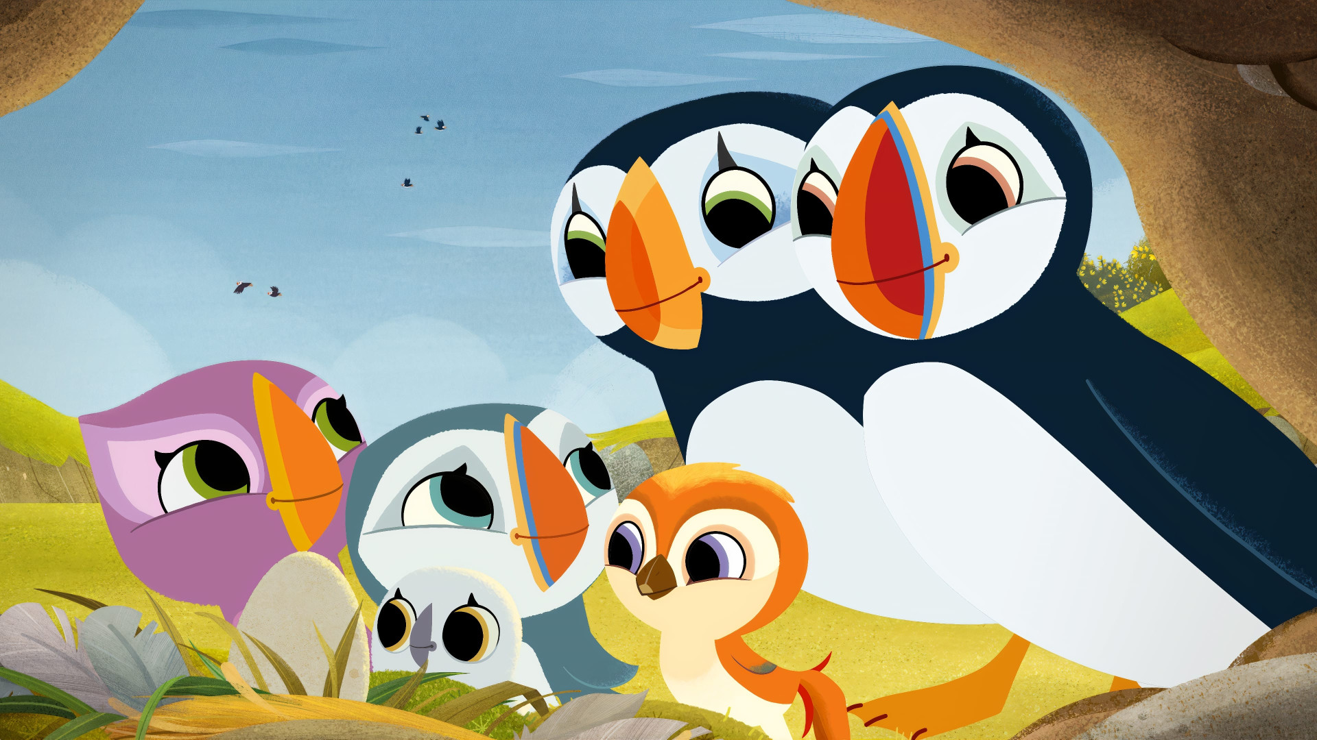 Nouveaux copains à Puffin Rock - image 3
